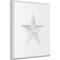 Ekena Millwork Standard Sedgwick Star Rosette With Rounded Edge, 7"W x 7"H x 1/2"P ROSP070X070X050SDG08 - alternate 1